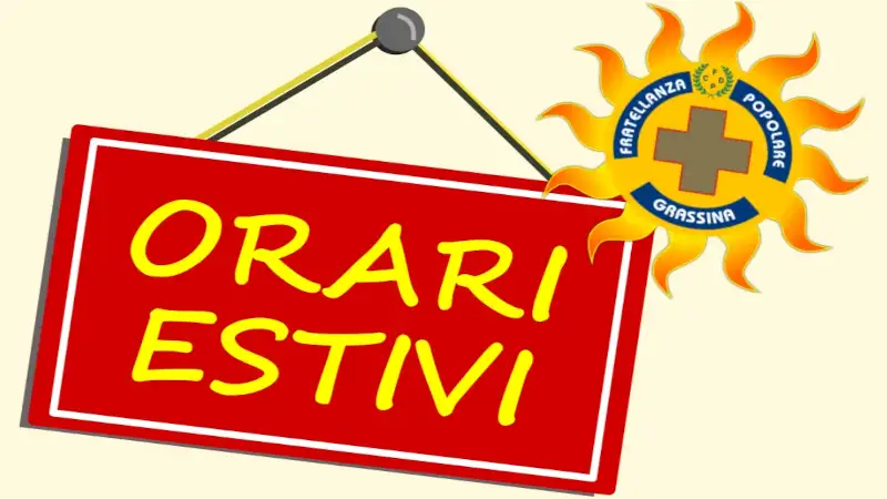 grafica orari estivi 2024